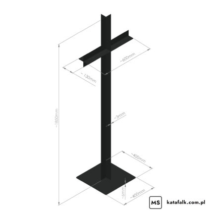 katafalk-krzyz-duzy-pogrzebowy-metalowy-czarny-wymiary-MS-KR